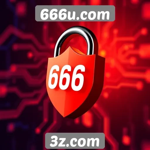 Recursos de segurança no site 666u.com